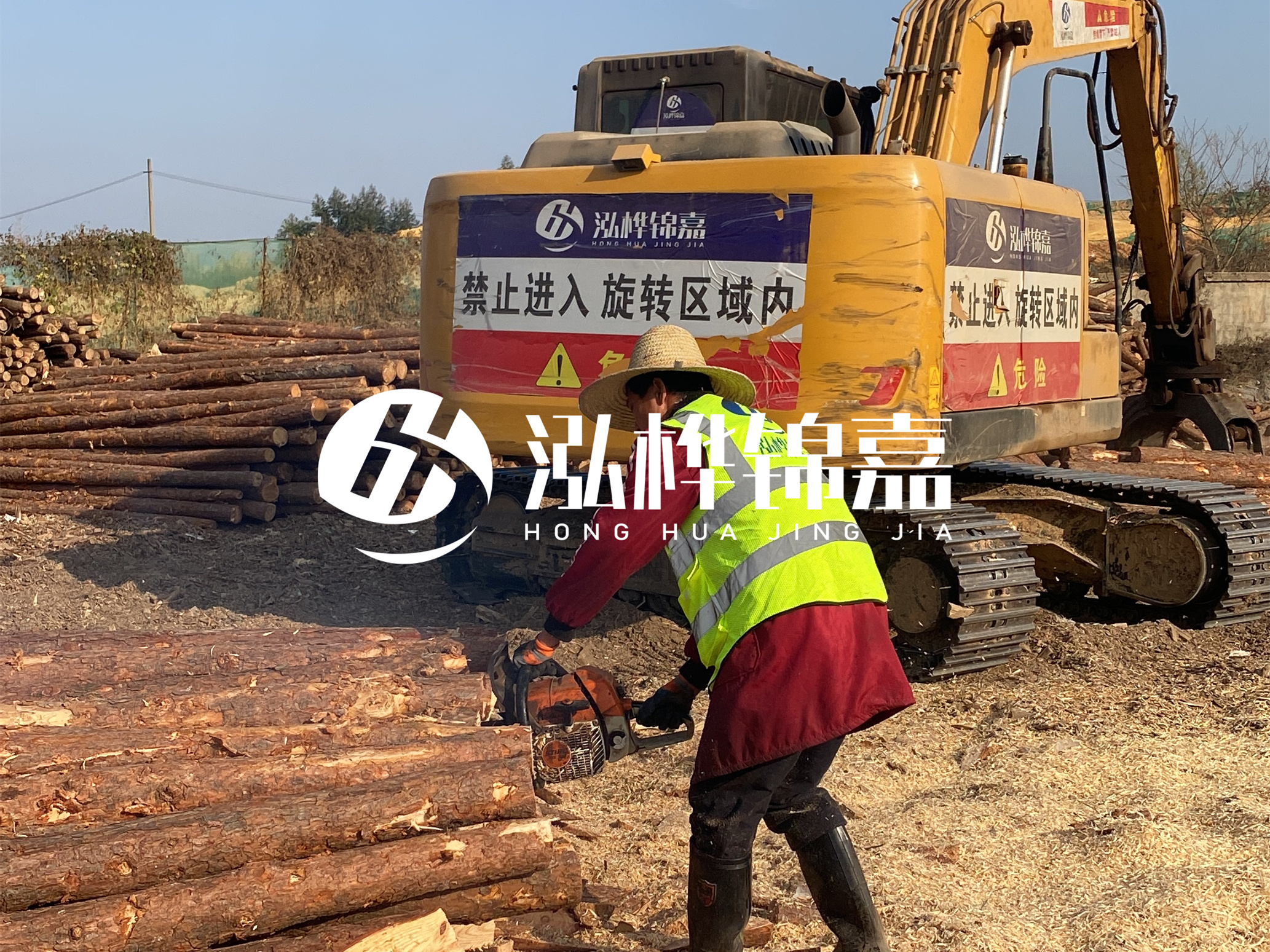 貴州河道木樁廠家泓樺錦嘉 - 松木樁梢徑怎么測(cè)量？