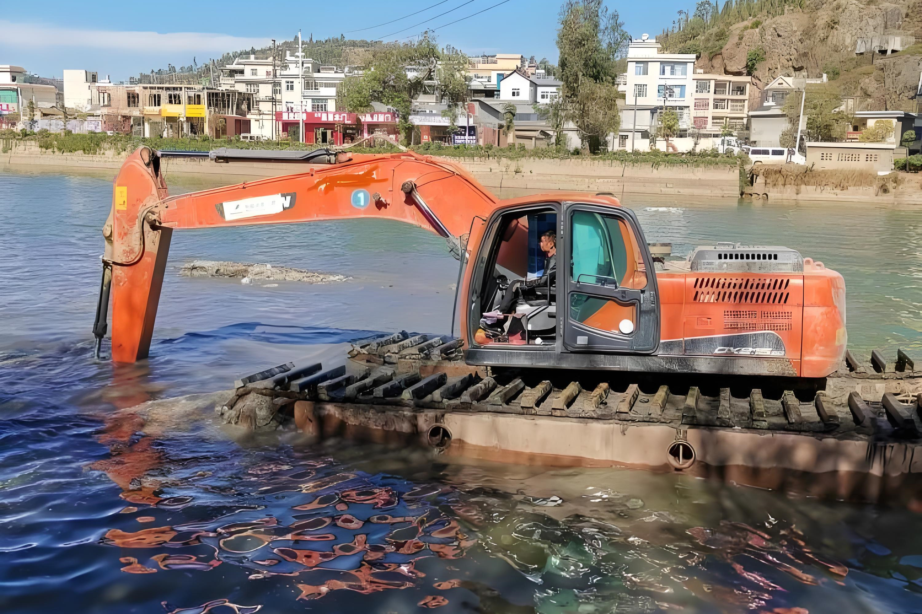 山西太原水挖清淤團(tuán)隊泓樺錦嘉-魚塘清淤按立方收費嗎？