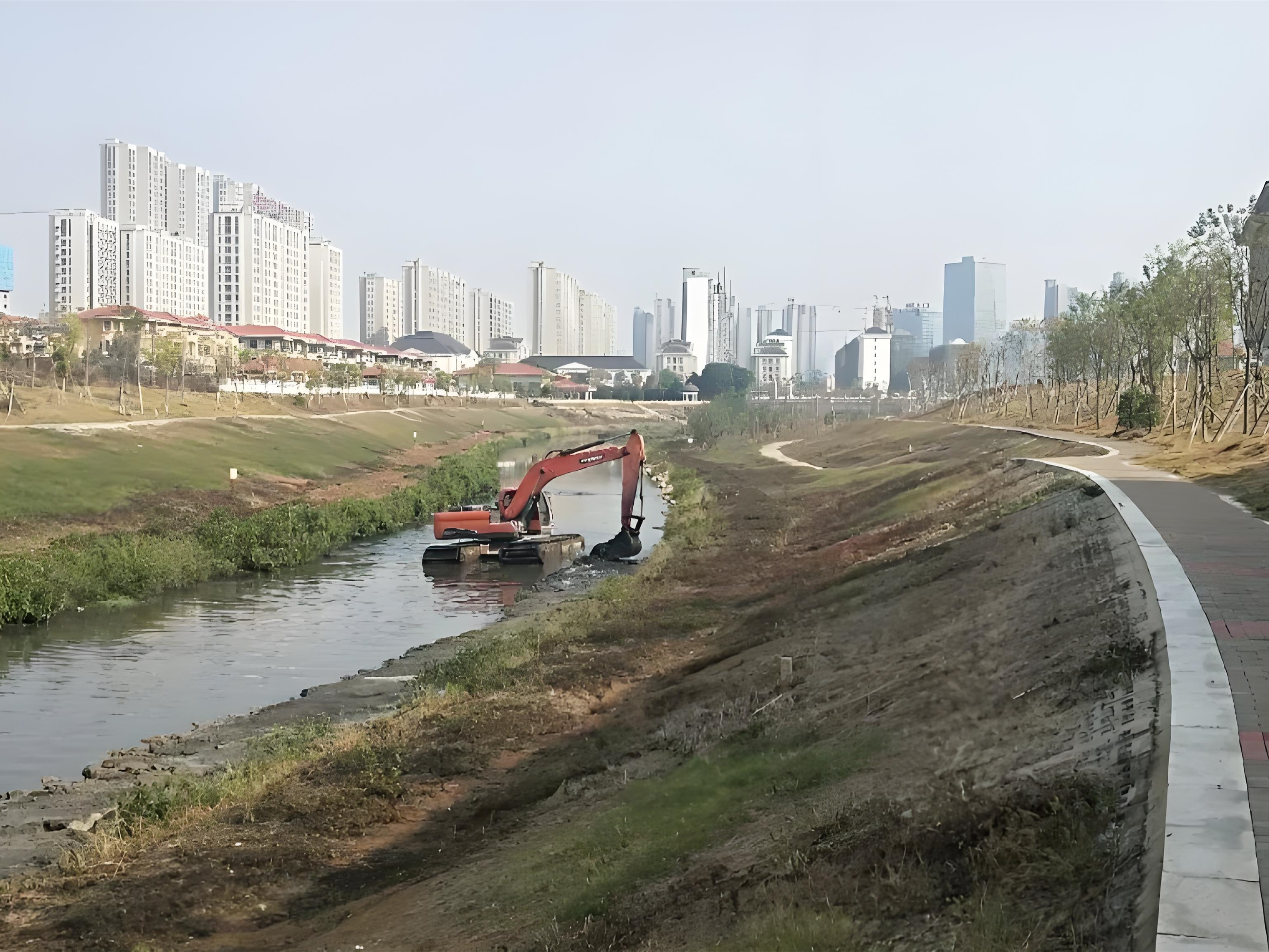 上海青浦區(qū)挖機(jī)清淤施工隊(duì)-沼澤地清淤后如何防止再次淤積？