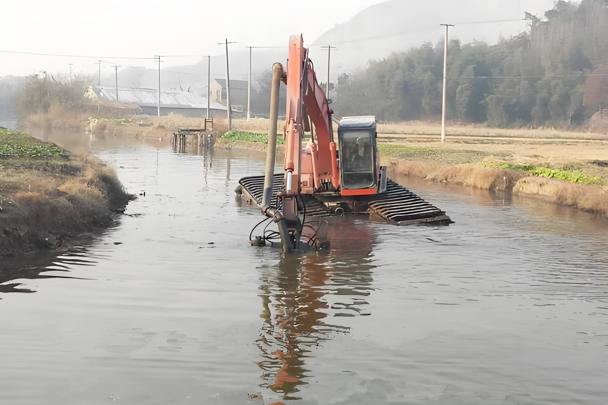 重慶渝中水上挖機(jī)清淤隊(duì) - 魚塘清淤的成本大概是多少？