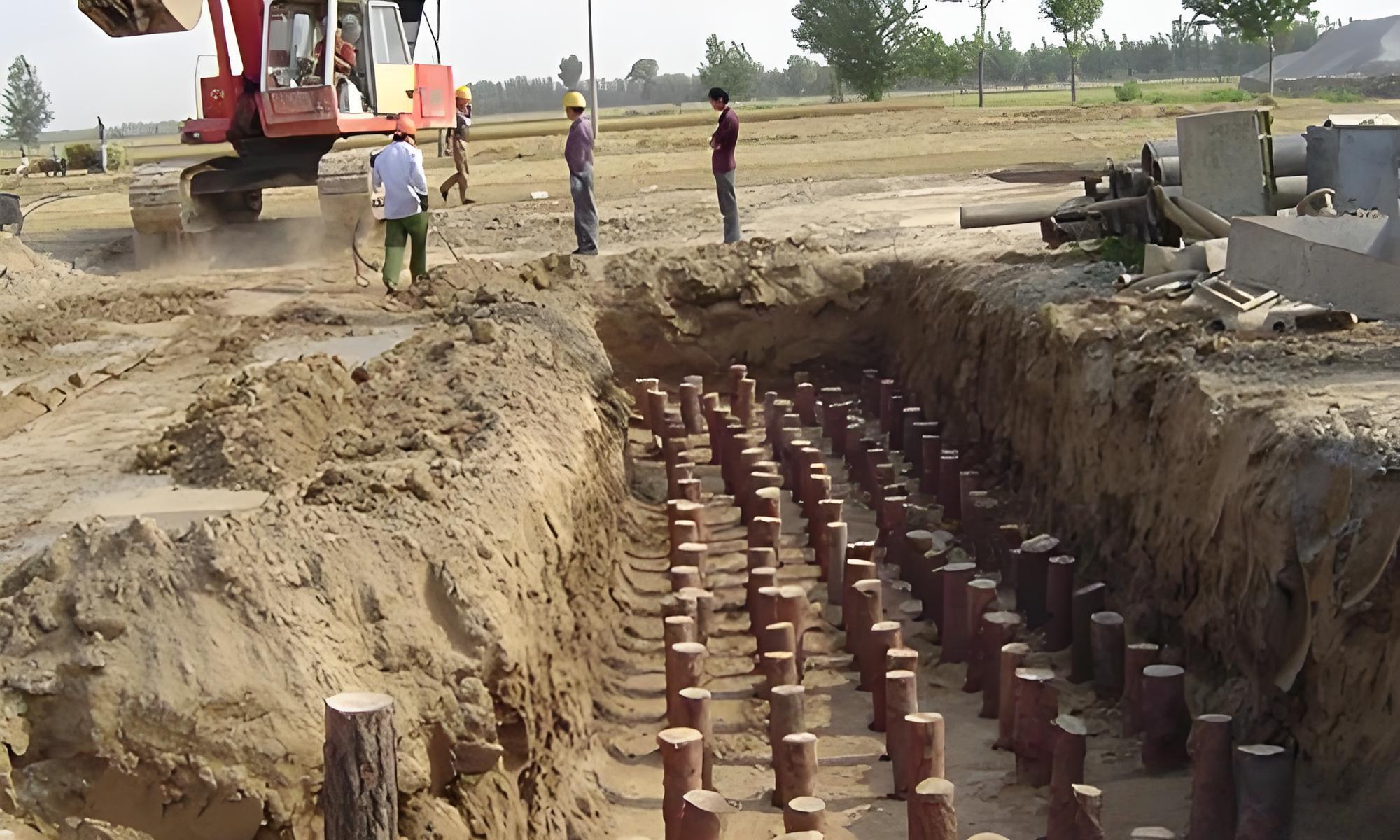 松木樁批發(fā)廠家泓樺錦嘉-地基加固打松木樁是否能解決沉降問題？