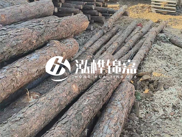 松木樁批發(fā)廠家泓樺錦嘉 - 松木樁在軟地基處理中效果好嗎？